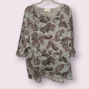 2X Bobbie Brooks knit tunic top